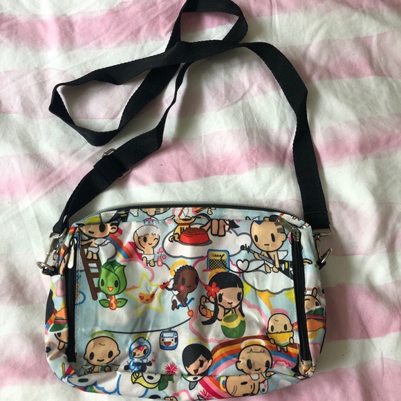 Le Sport sac small bag adjustable straps - Picture 2 of 4